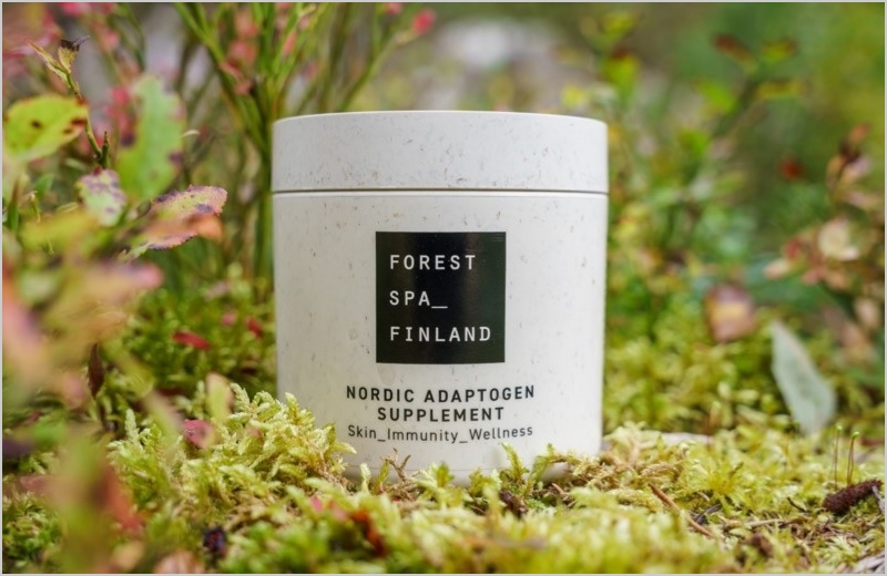 Supplement jar Forest Spa Finland