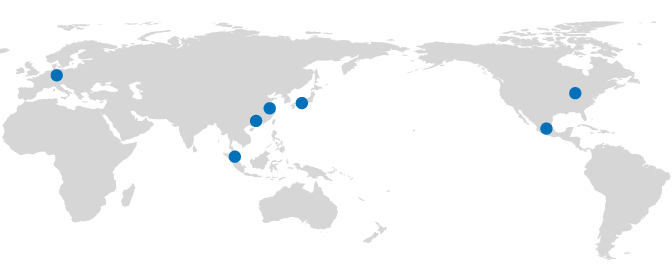 グローバルな生産拠点