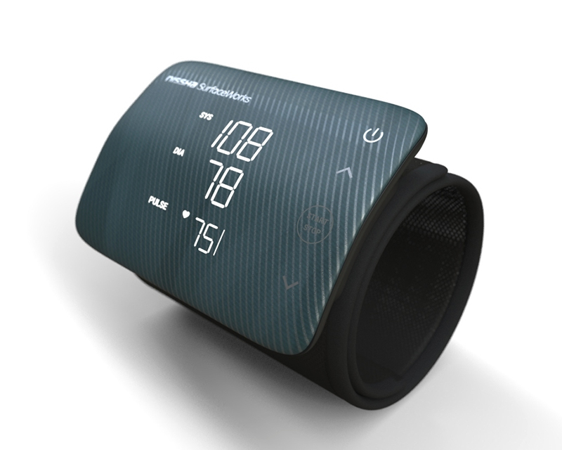 ベゼルとディスプレイを一体化