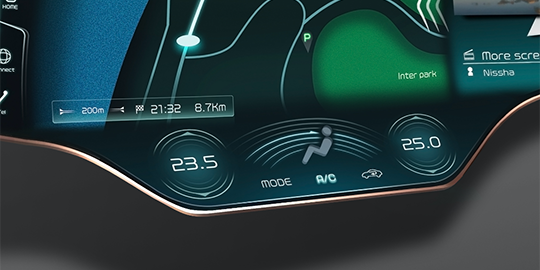 CASE時代の車載ディスプレイを支えるNISSHAの技術(前編)ータッチパネル